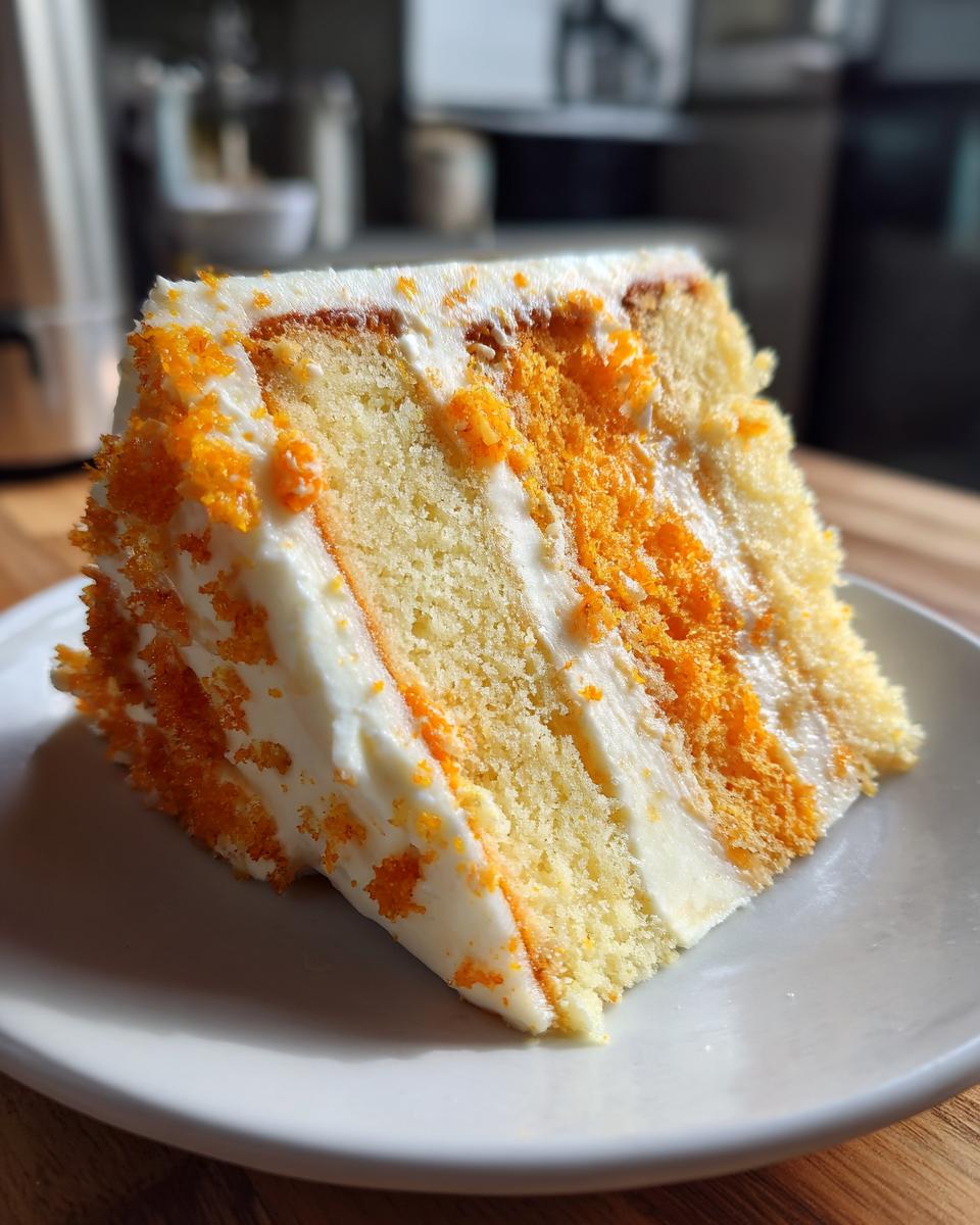 Creamsicle Cake - detail 1