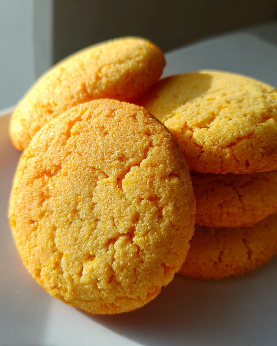 Creamsicle Orange Cookies - detail 3