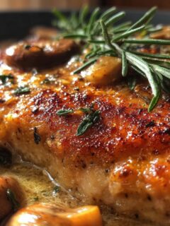 Creamy Chicken and Mushrooms
