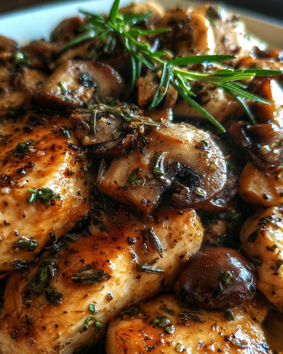 Creamy Chicken and Mushrooms - detail 3