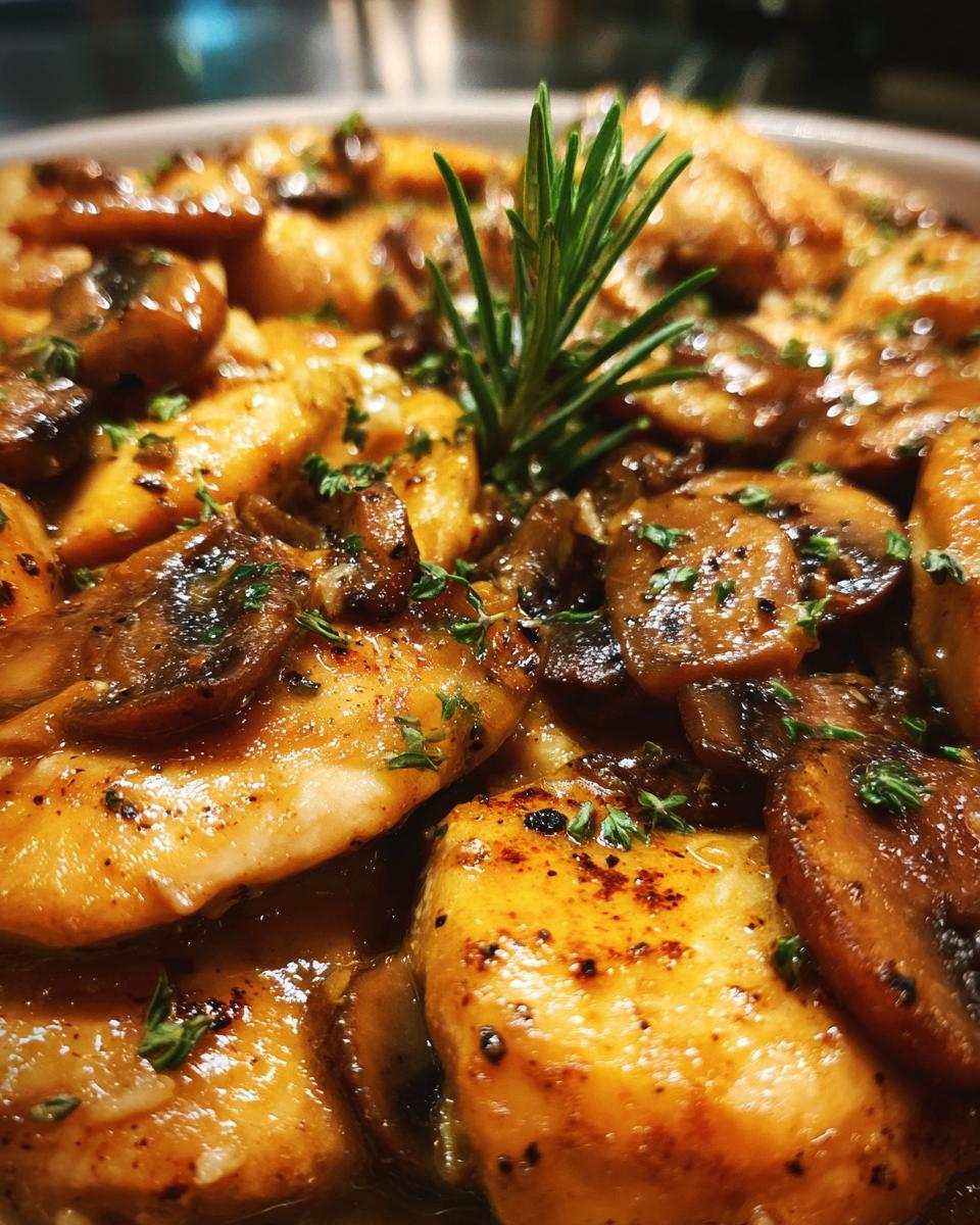 Creamy Chicken and Mushrooms - detail 4