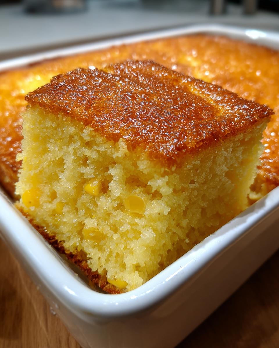 Creamy Corn Cake - detail 2