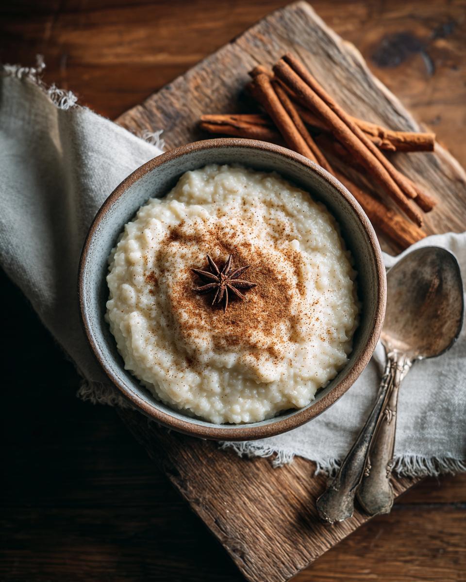 Creamy Vanilla Cinnamon Rice Pudding - detail 1