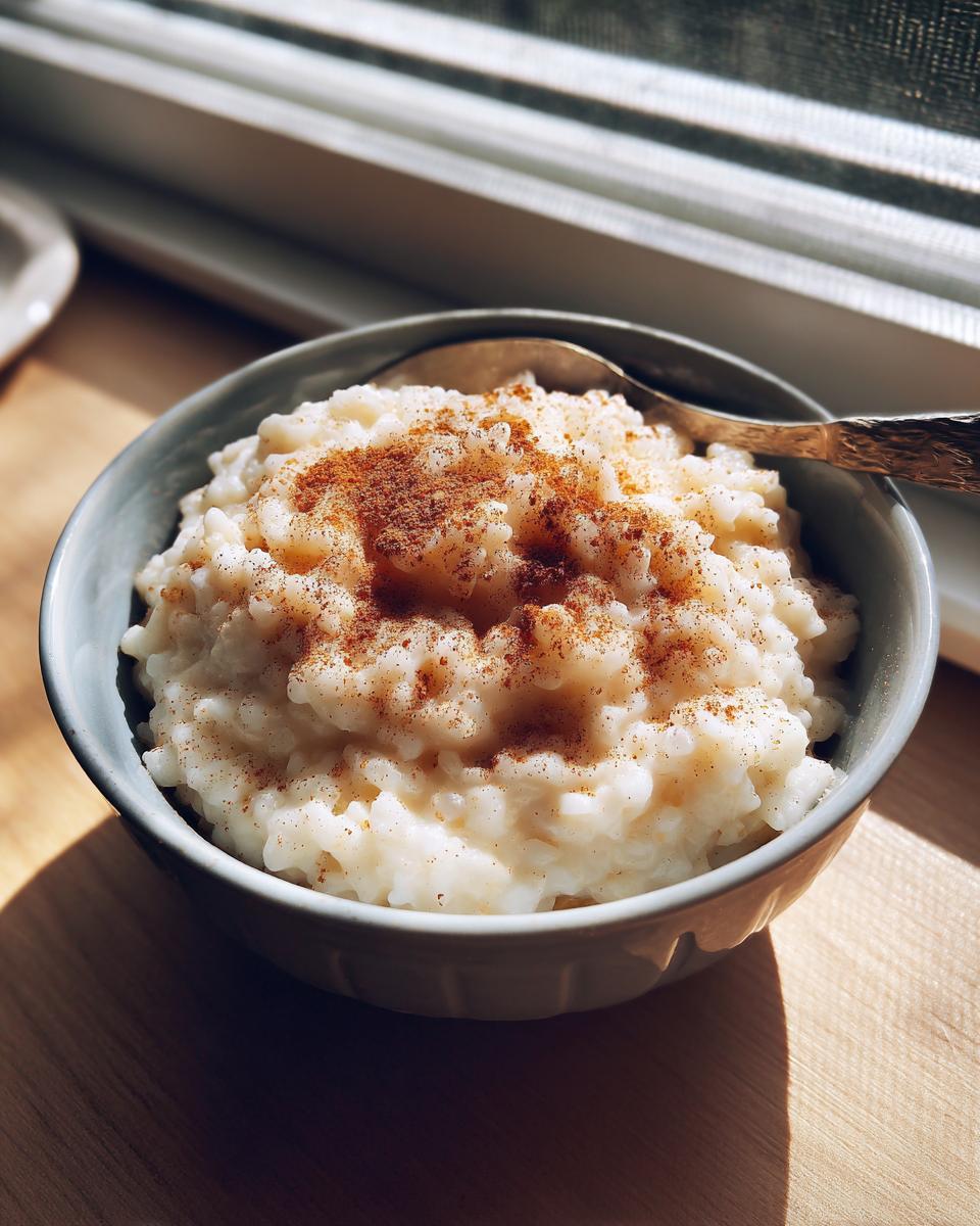 Creamy Vanilla Cinnamon Rice Pudding - detail 3