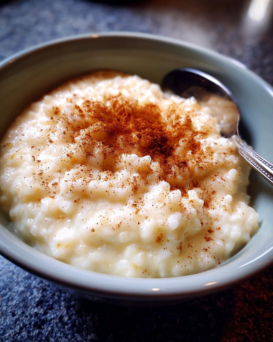 Creamy Vanilla Cinnamon Rice Pudding - detail 4
