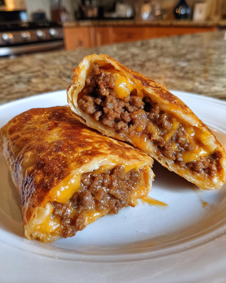 Crispy Beef & Cheese Chimichangas - detail 1