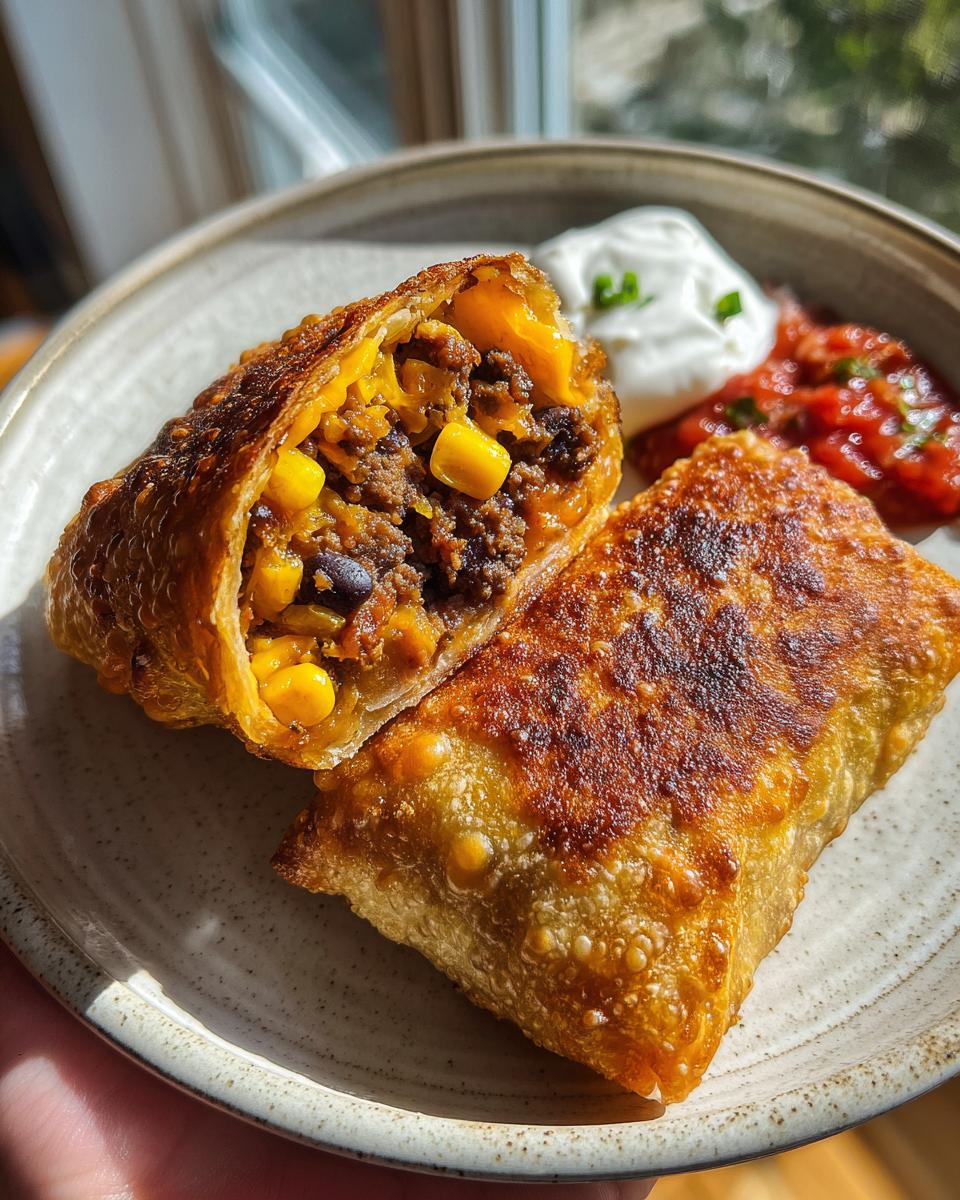 Crispy Nacho Egg Rolls - detail 4