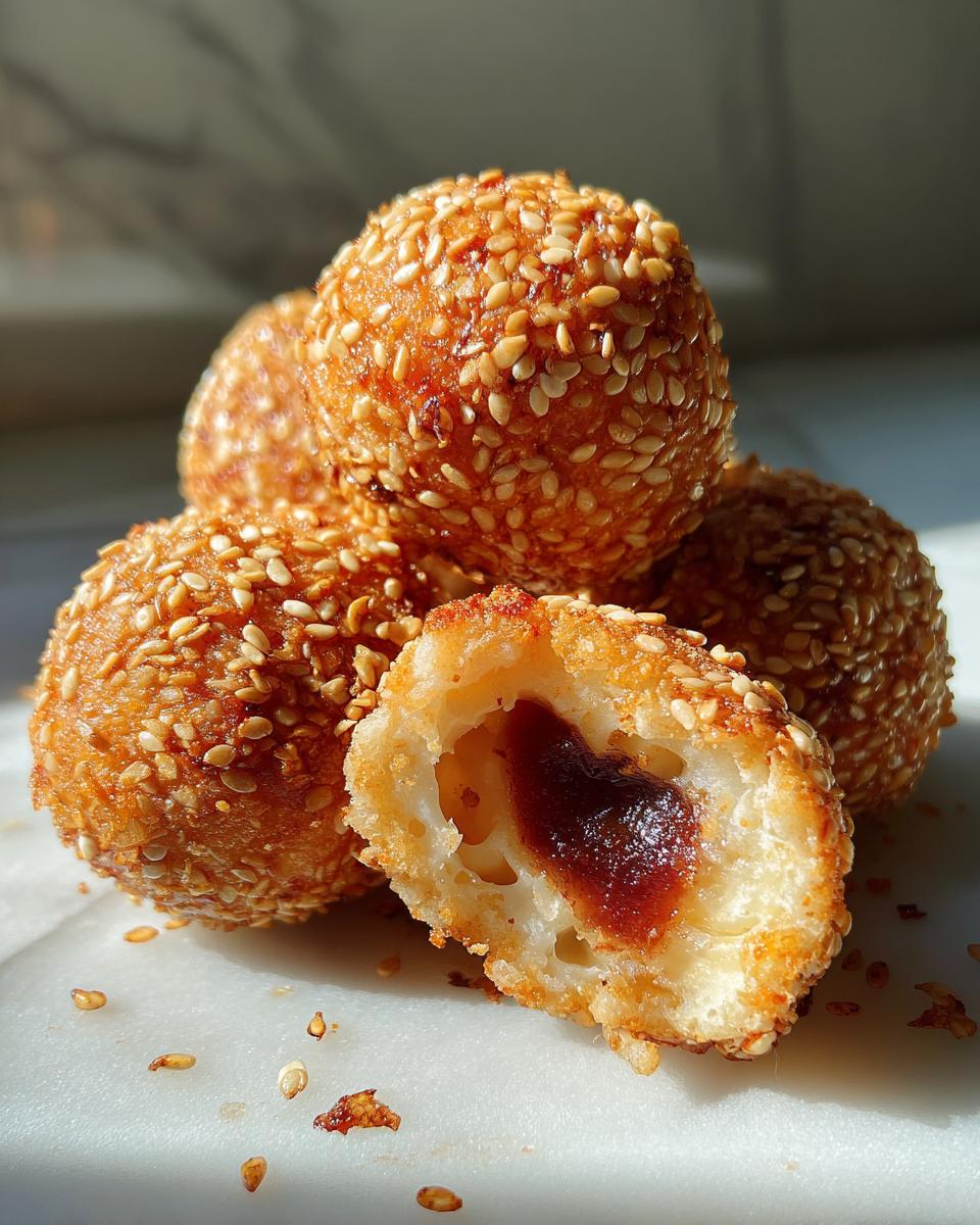Crispy Sesame Balls - detail 2