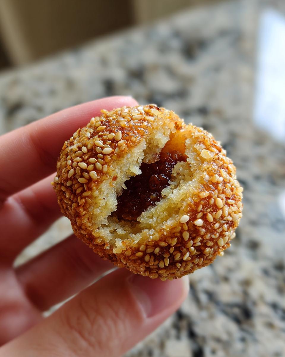 Crispy Sesame Balls - detail 3