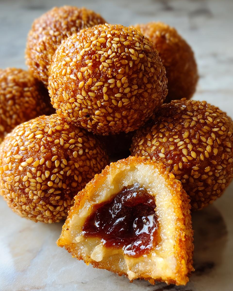 Crispy Sesame Balls - detail 3