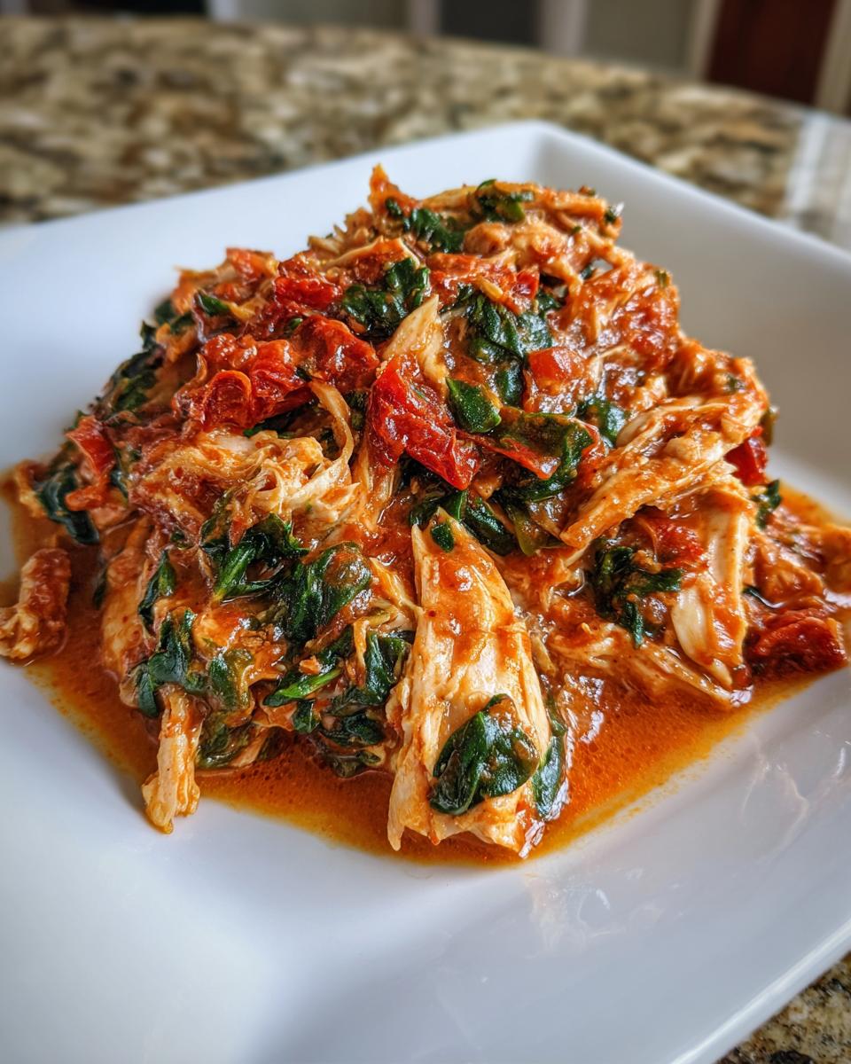 Crockpot Creamy Tuscan Chicken - detail 1