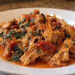 Crockpot Creamy Tuscan Chicken