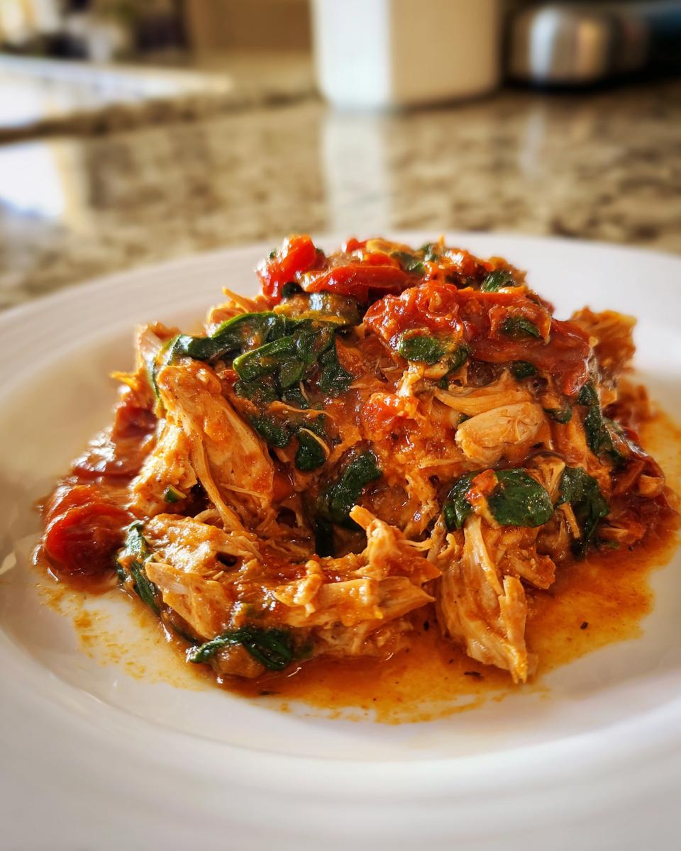 Crockpot Creamy Tuscan Chicken - detail 3