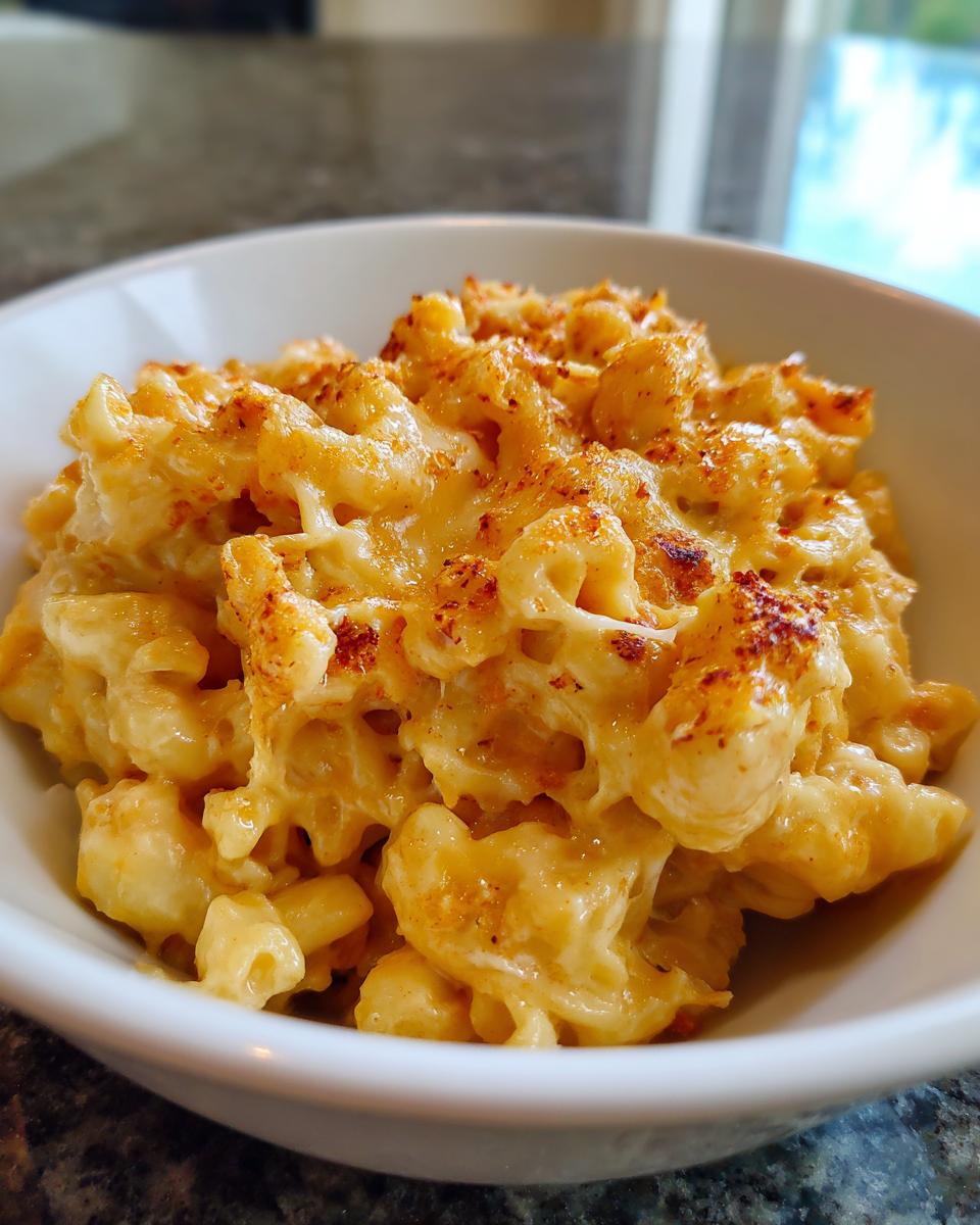 Crockpot Mac and Cheese - detail 3