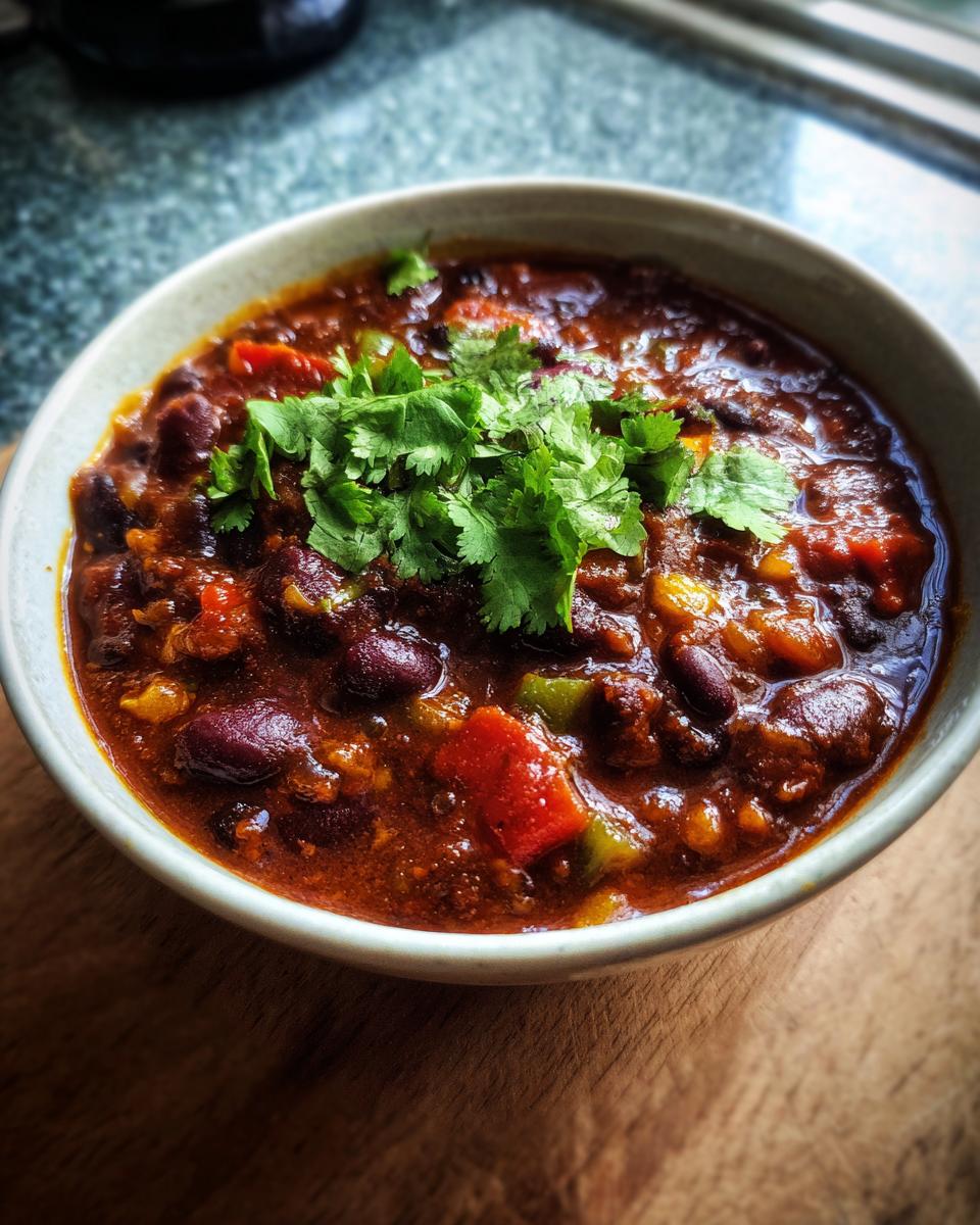 Crockpot Vegetarian Chili - detail 1