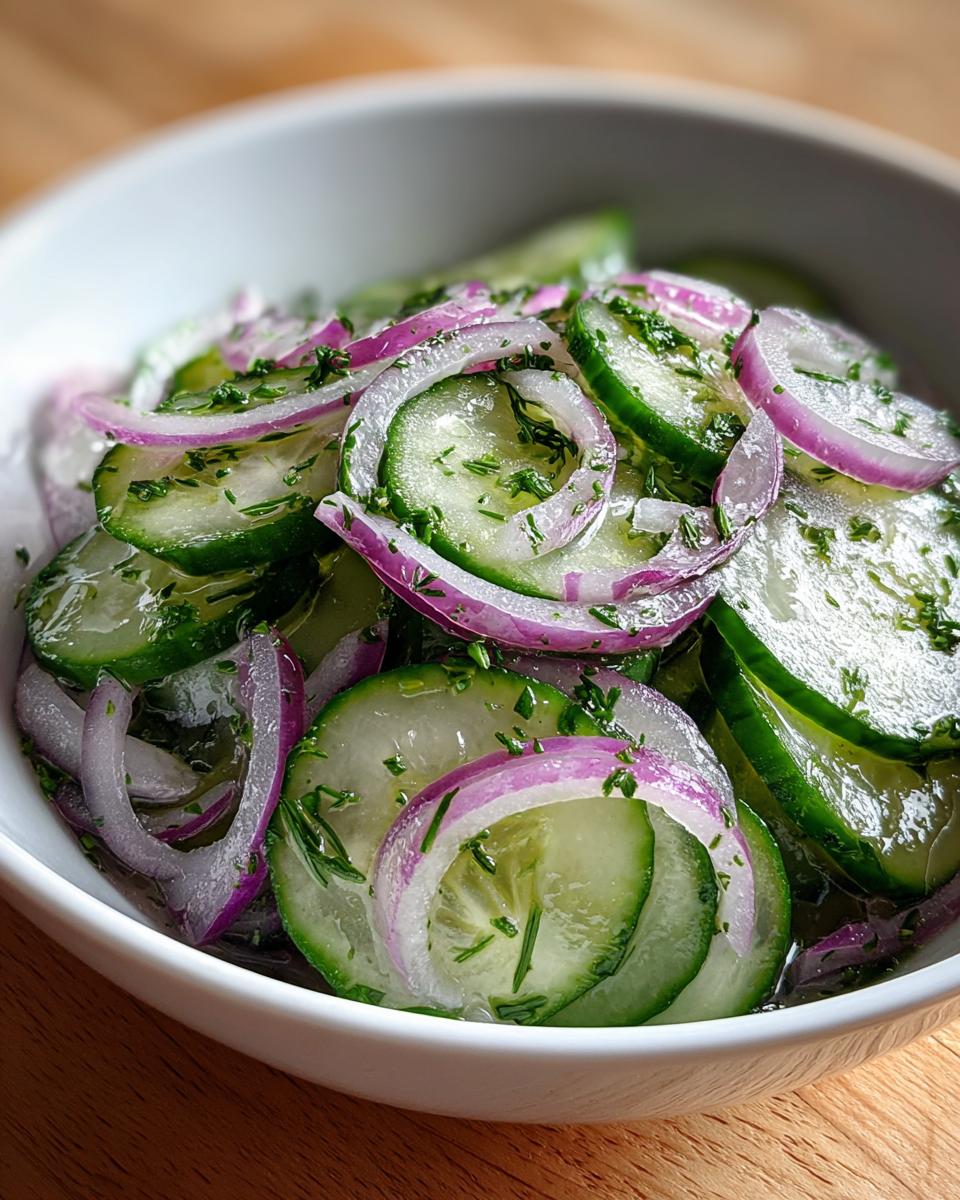 Cucumbers and Onions - detail 4