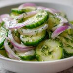 Cucumbers and Onions