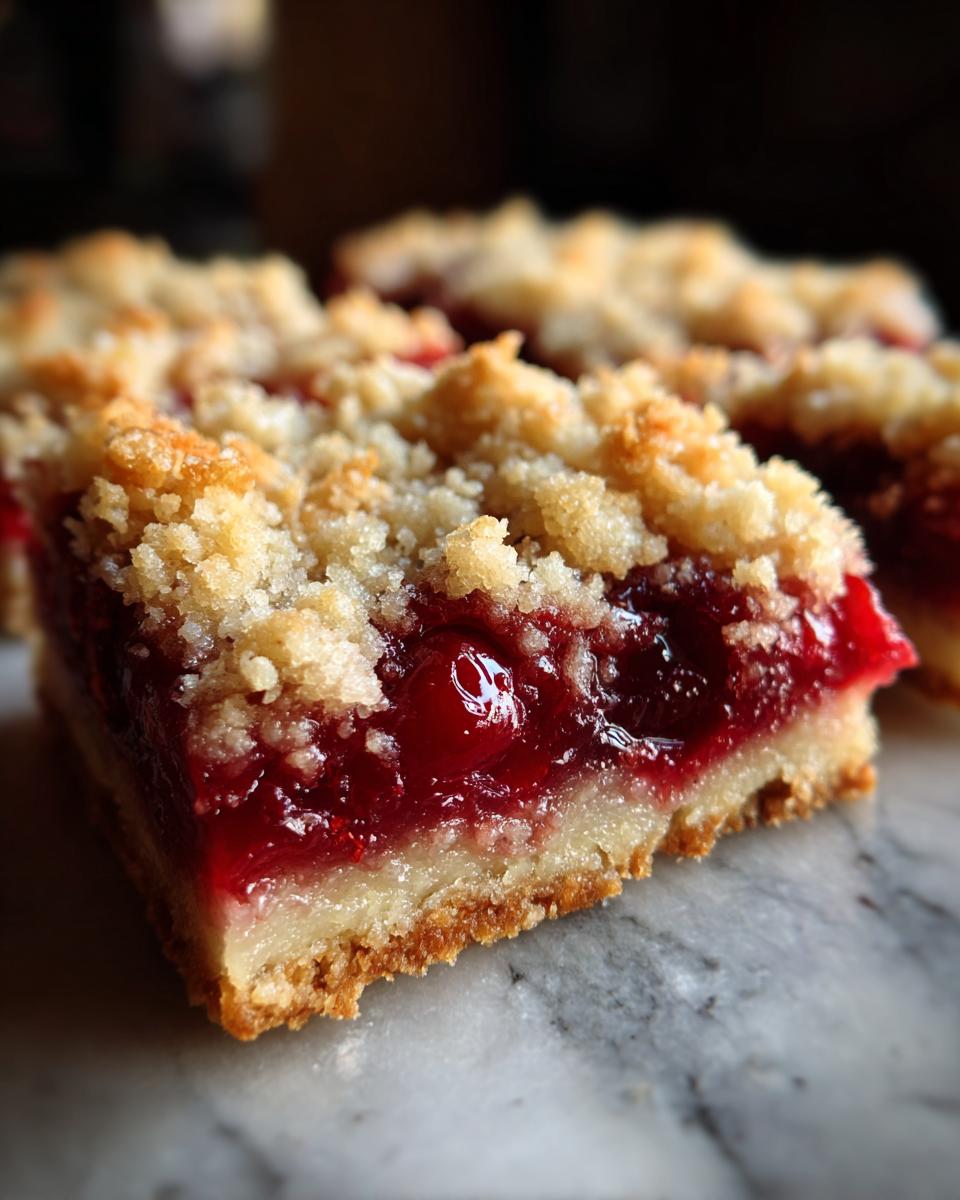 Easy Cherry Pie Bars - detail 1
