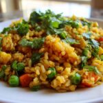 Easy and Delicious Turmeric Fried Rice