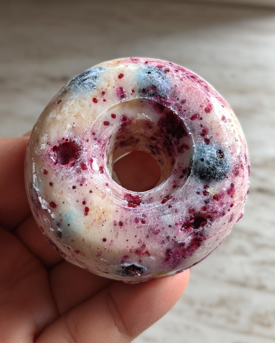 Firework Fruit Frozen Donuts for Dogs - detail 3