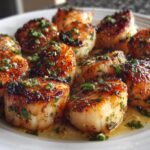 Garlic Butter Air Fryer Scallops