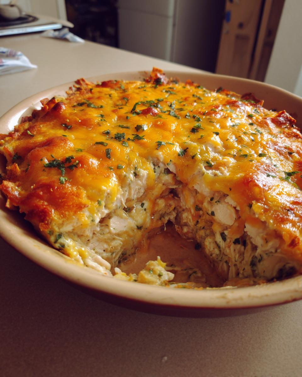 Green Chili Chicken Casserole - detail 2