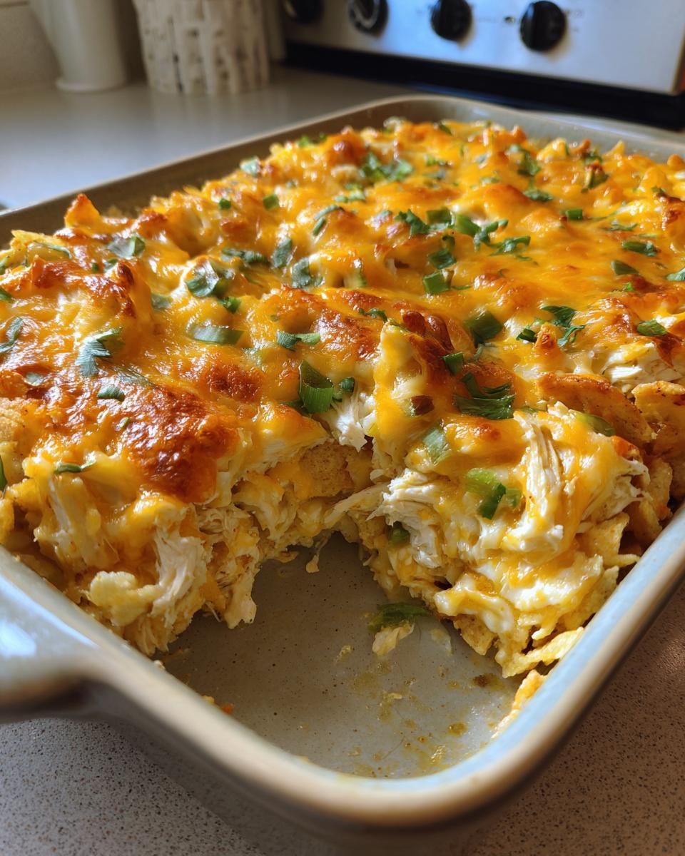 Green Chili Chicken Casserole - detail 3
