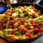 Ground Beef Taco Cabbage Skillet