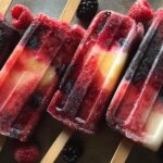 Healthy Berry Popsicles
