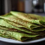 Healthy Spinach Crepes