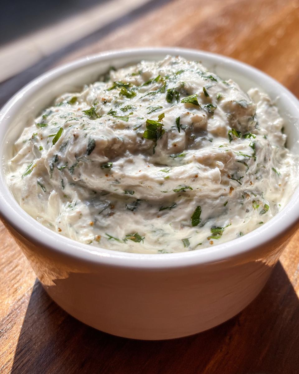 Herb and Garlic Ranch Dip - detail 2