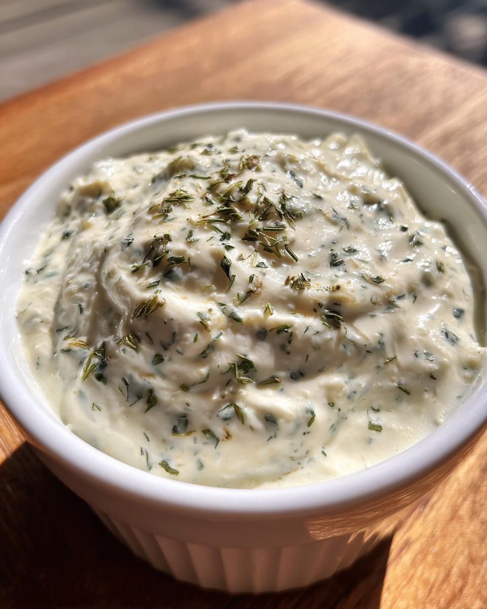Herb and Garlic Ranch Dip - detail 3