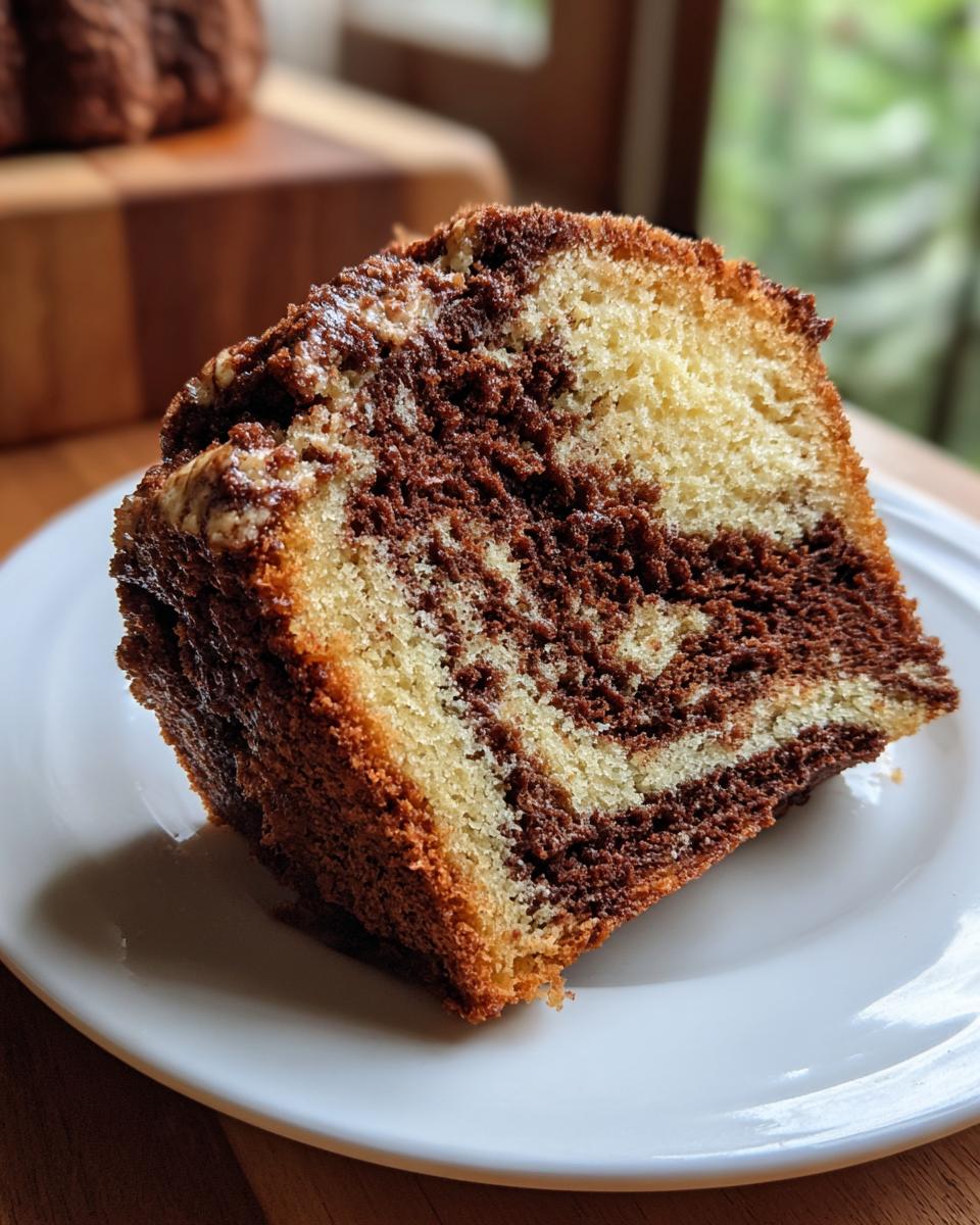 Homemade Marble Cake - detail 3