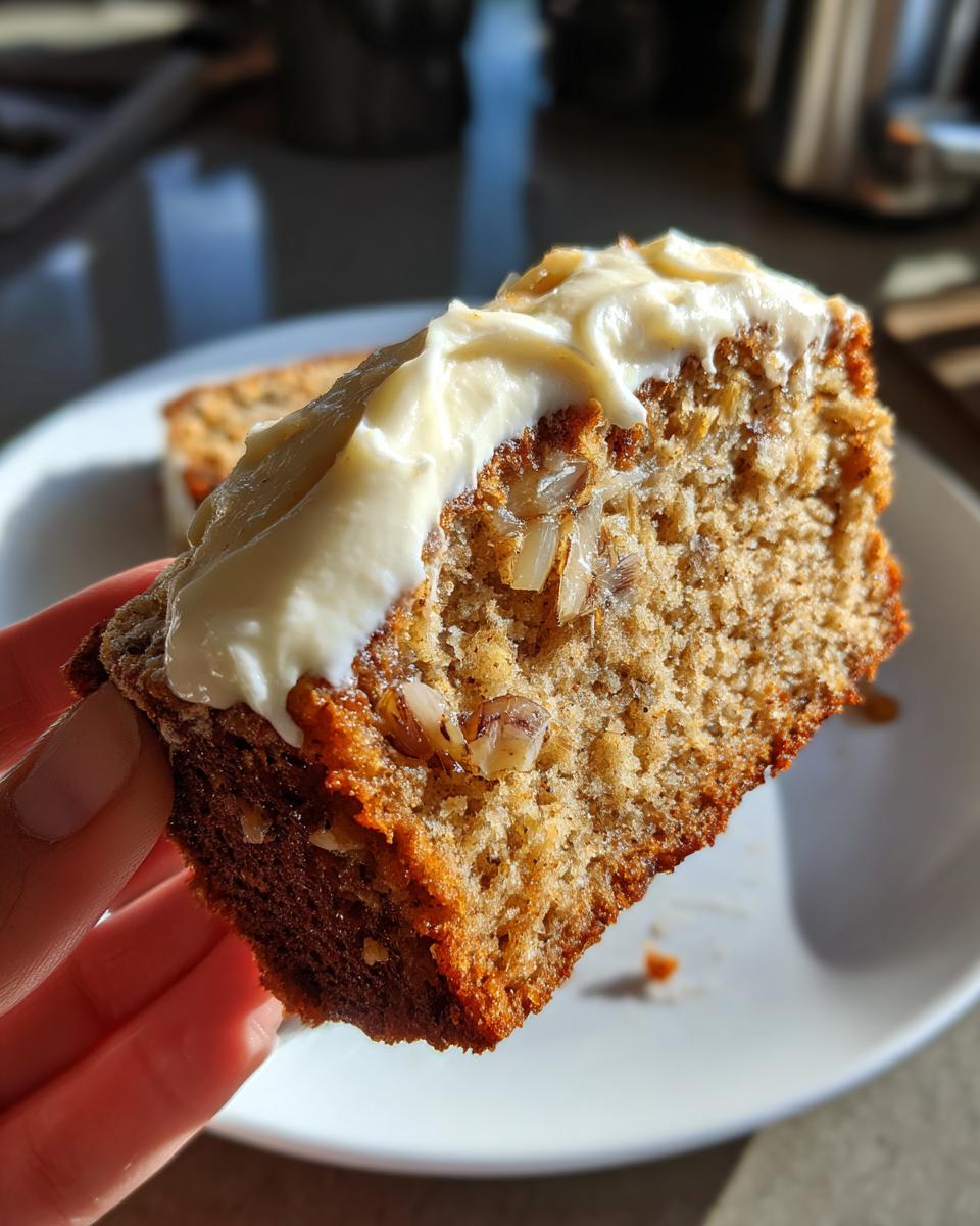 Hummingbird Bread with Heavenly Cinnamon Cream Cheese Frosting - detail 1
