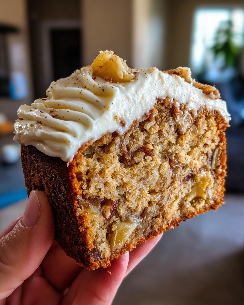 Hummingbird Bread with Heavenly Cinnamon Cream Cheese Frosting - detail 2