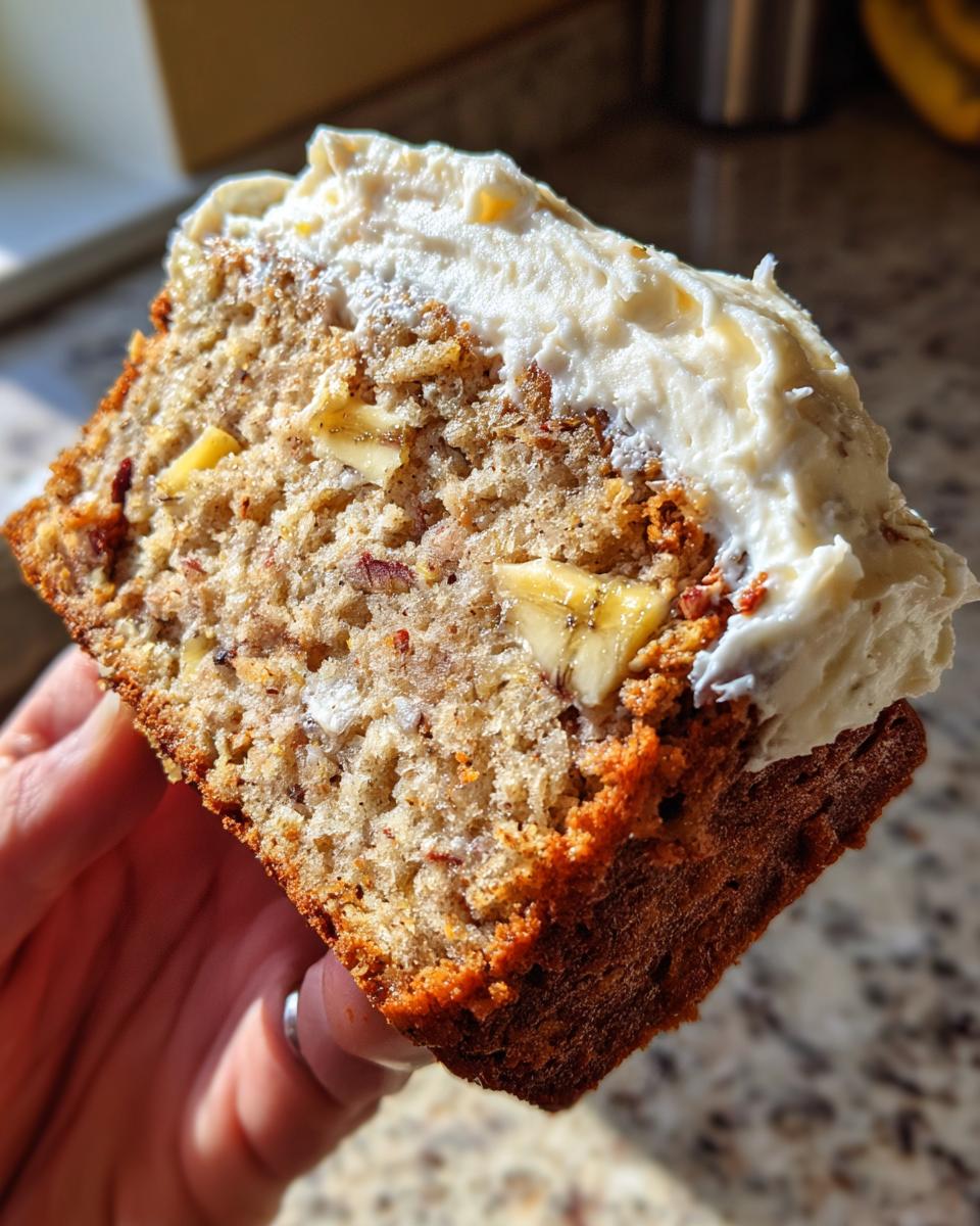 Hummingbird Bread with Heavenly Cinnamon Cream Cheese Frosting - detail 3
