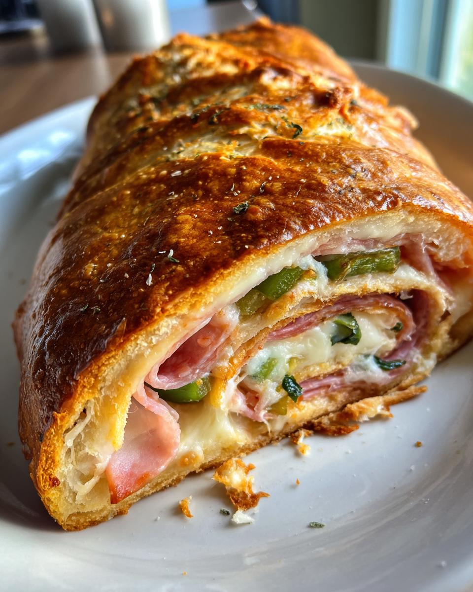Italiaanse Stromboli - detail 1