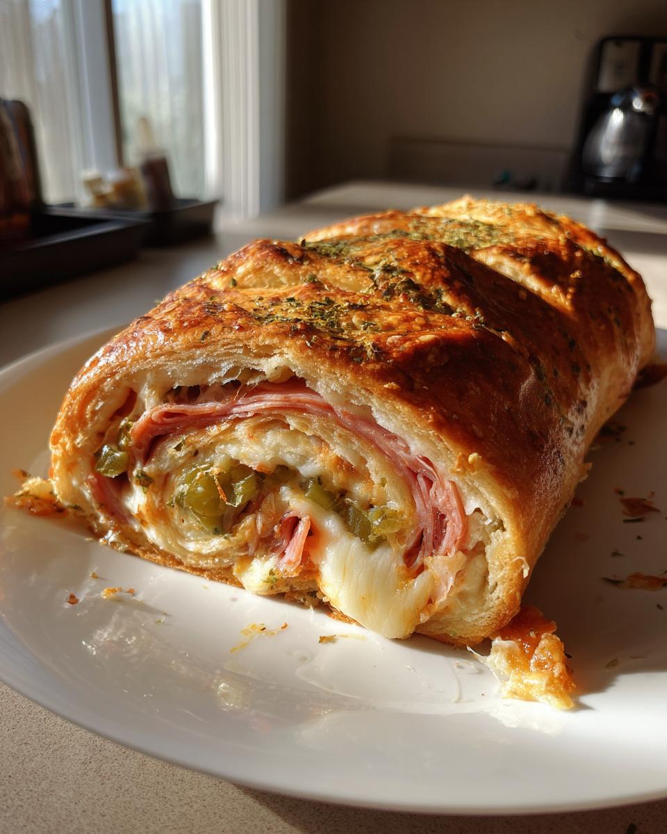 Italiaanse Stromboli - detail 3