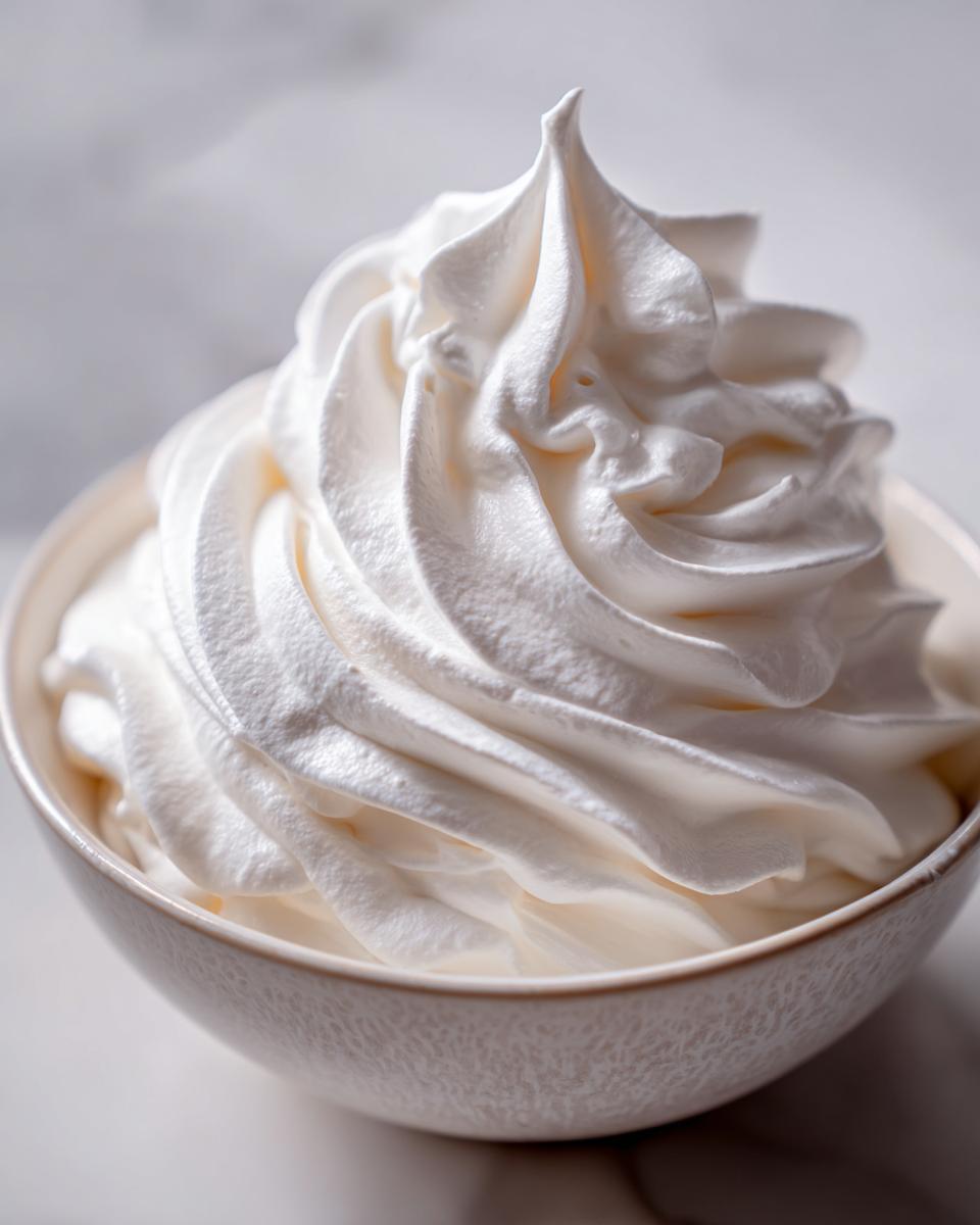 Italian Meringue with 4 Ingredients - detail 1