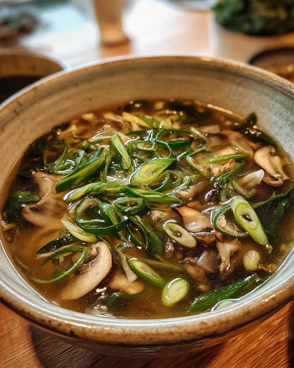 Japanese Clear Soup - detail 2