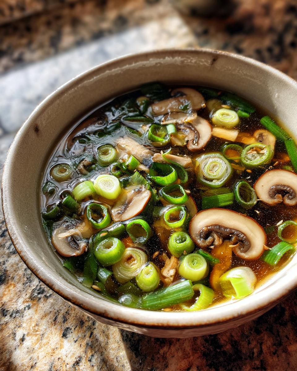 Japanese Clear Soup - detail 3