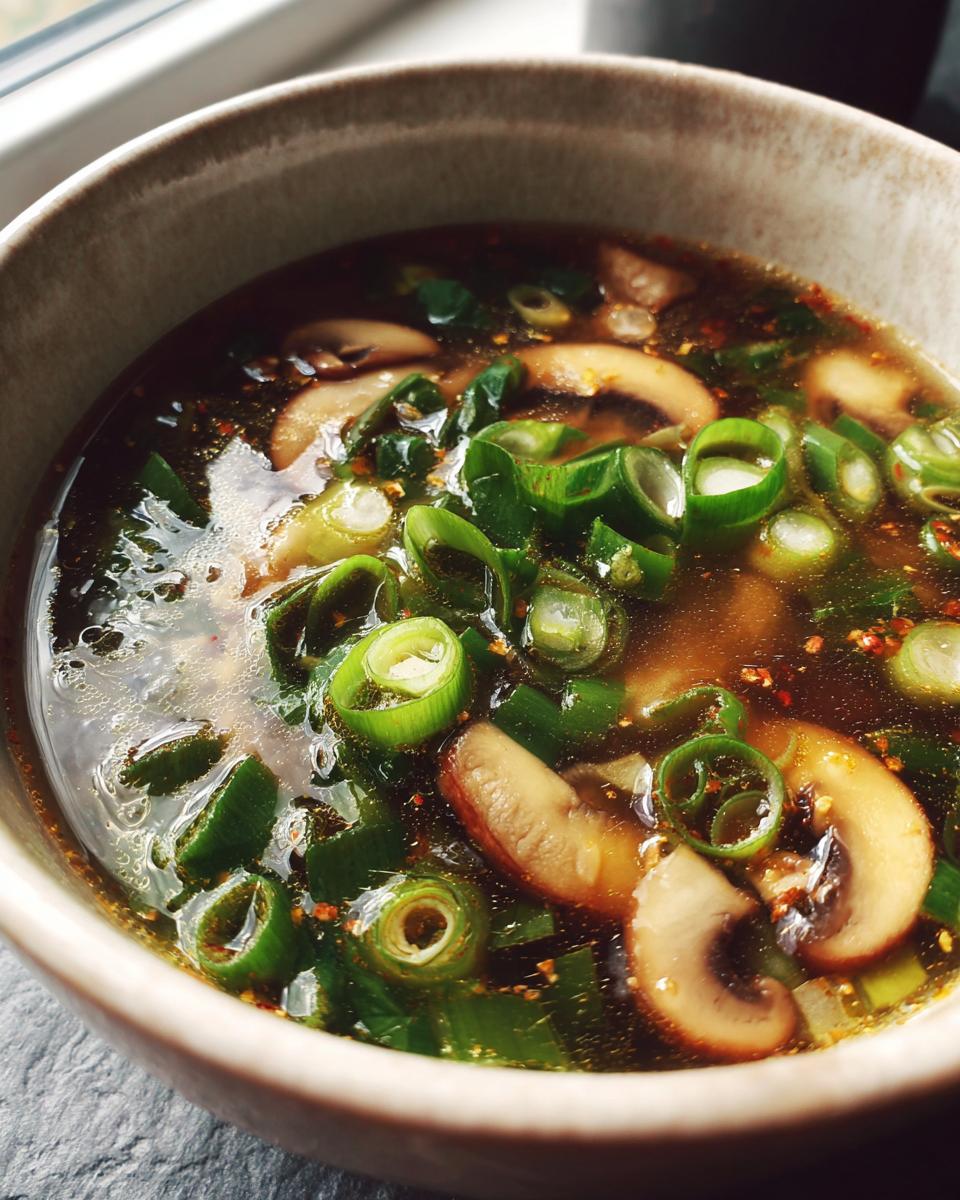 Japanese Clear Soup - detail 4