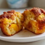 Keto Peach Cobbler Muffins