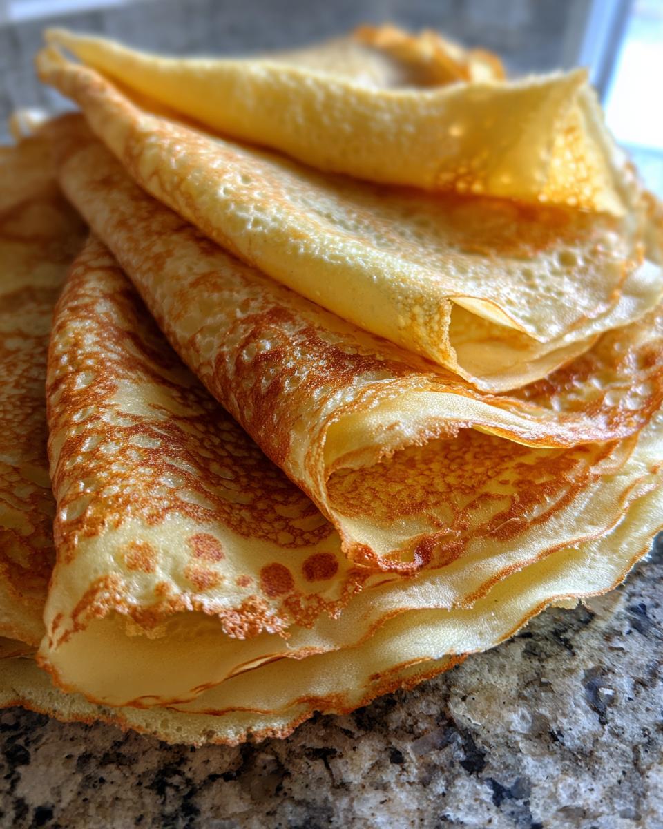 Light, Buttery Crepes - detail 1