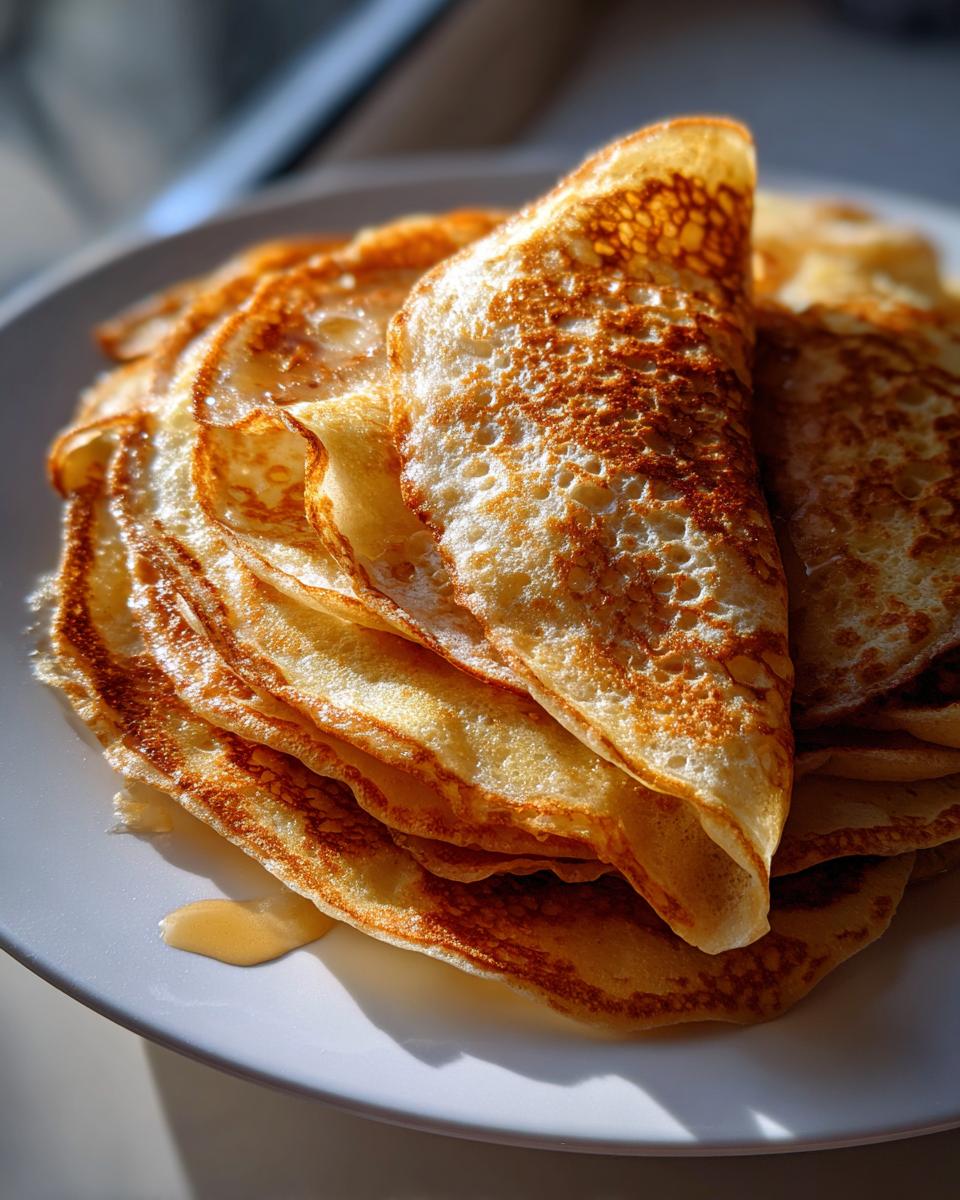 Light and Thin Pancakes - detail 1