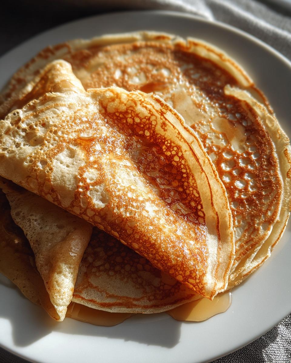 Light and Thin Pancakes - detail 2