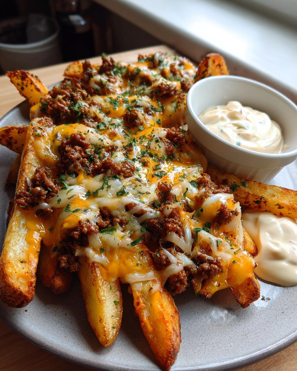 Loaded Cheese Beef Fries - detail 4