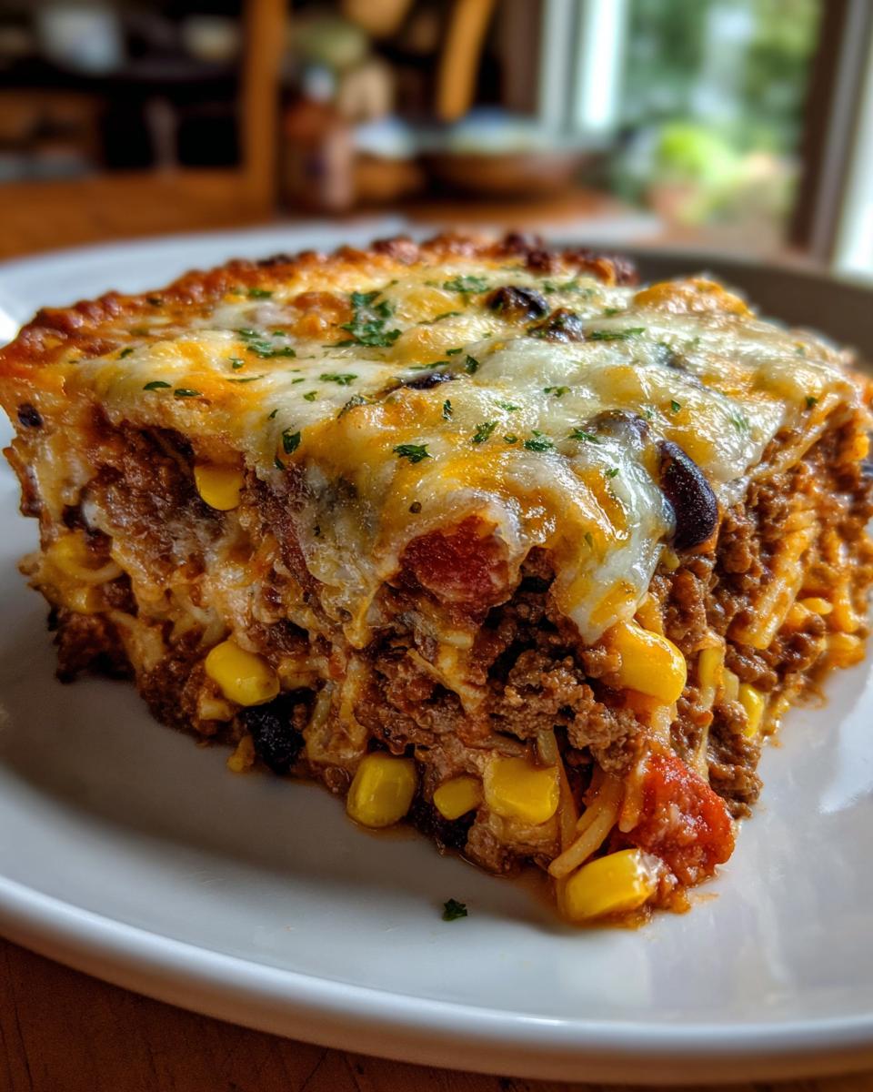 Mexican-Inspired Dishes: Casserole, Spaghetti, Street Corn, and Stuffed Shells - detail 4