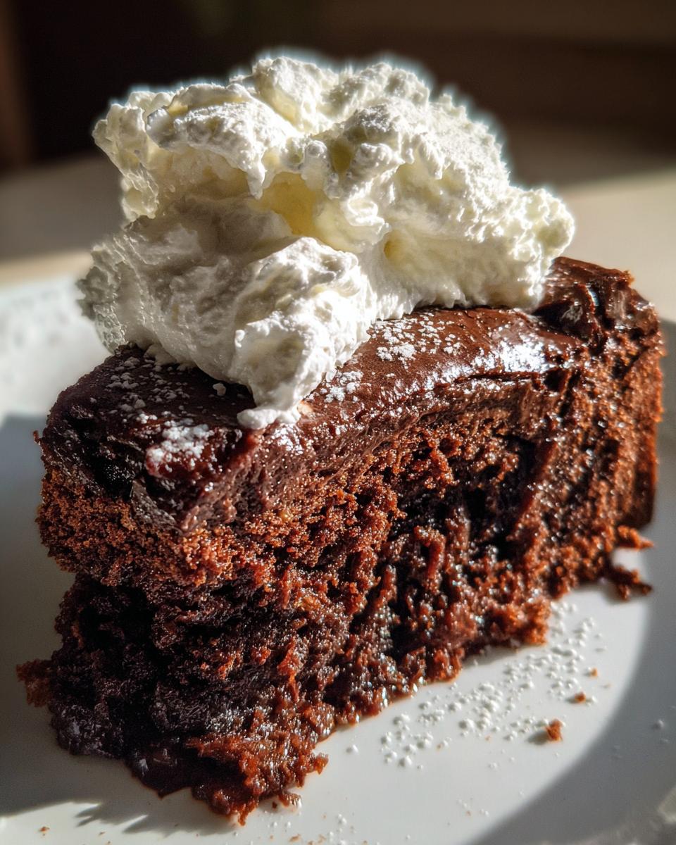 Mississippi Mud Cake - detail 2