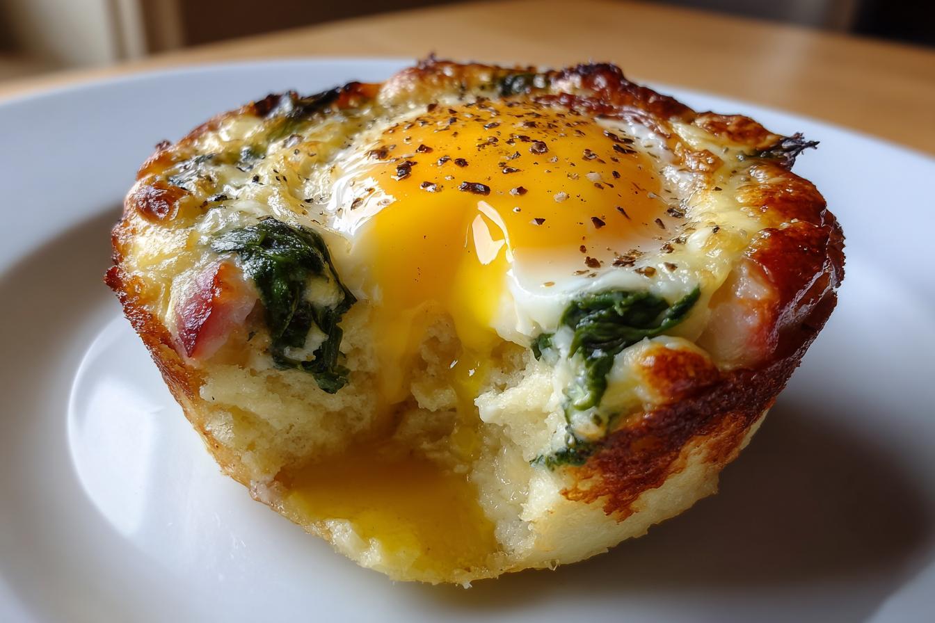 Muffin Tin Baked Eggs - detail 4